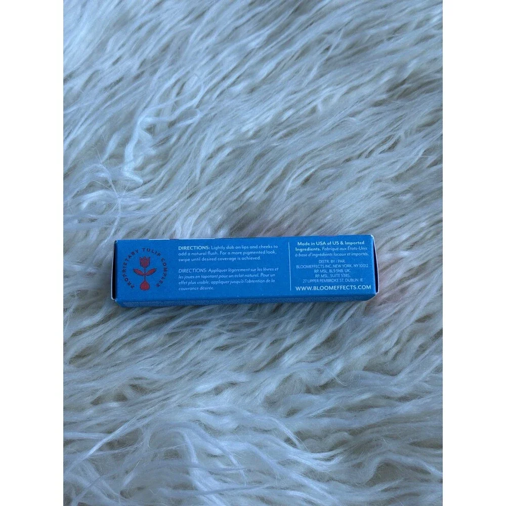 Bloomeffects Natural Tulip Tint Lip + Cheek Balm Crispa Coral